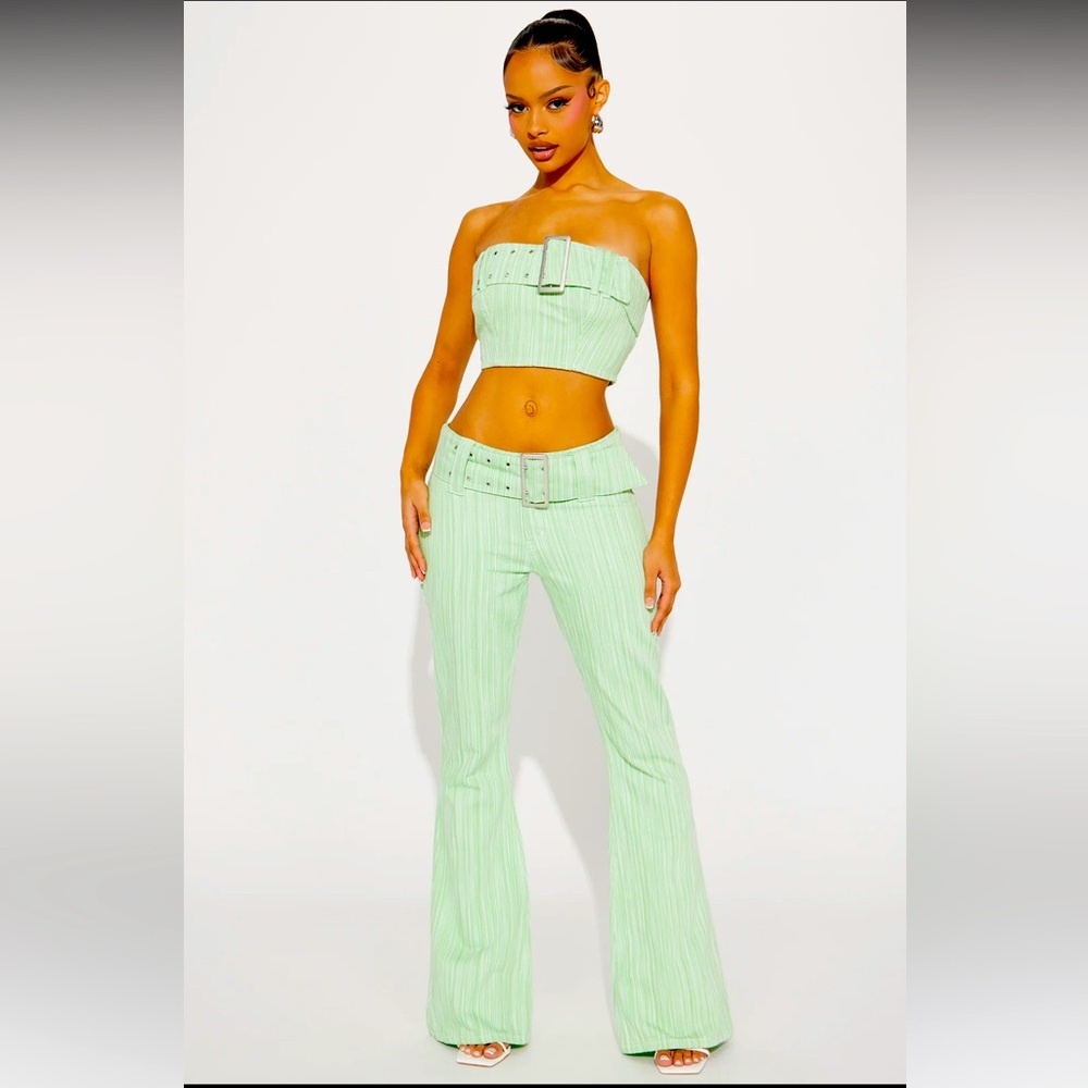 Pant set- Green- Size Large